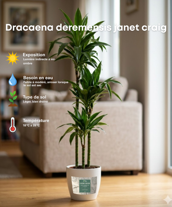 Dracaena deremensis janet craig